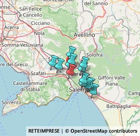 Mappa Via San Eustachio San Felice, 84085 Mercato San Severino SA, Italia (8.33154)