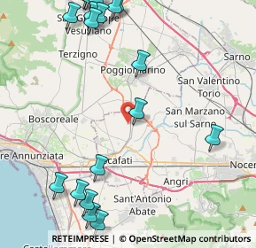 Mappa Via Prima Berardinetti, 84018 Scafati SA, Italia (6.4295)