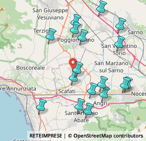 Mappa Via Prima Berardinetti, 84018 Scafati SA, Italia (4.68471)