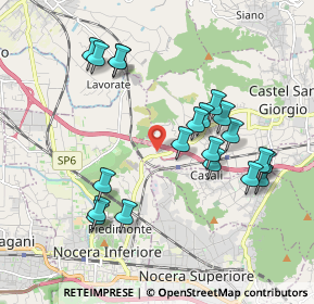 Mappa Via Crocinola, 84083 Castel San Giorgio SA, Italia (2.0925)