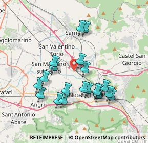 Mappa Trav. Via Padula, 84014 Nocera inferiore SA, Italia (3.7505)