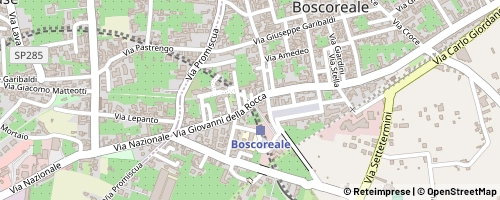 Mappa Boscoreale
