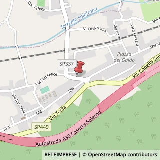 Mappa Via Domenico Cirillo, 84085 Piazza del Galdo-Sant'angelo SA, Italia, 84085 Mercato San Severino, Salerno (Campania)