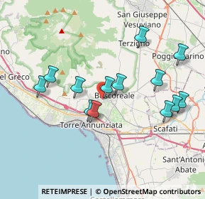 Mappa Via G. Matteotti, 80042 Boscotrecase NA, Italia (3.93692)