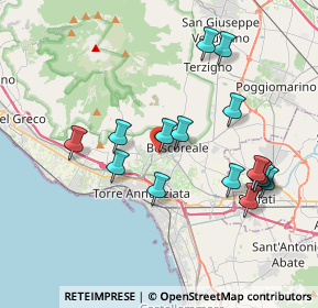 Mappa Via G. Matteotti, 80042 Boscotrecase NA, Italia (4.125)