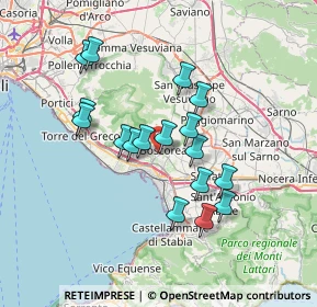 Mappa Via G. Matteotti, 80042 Boscotrecase NA, Italia (6.58176)