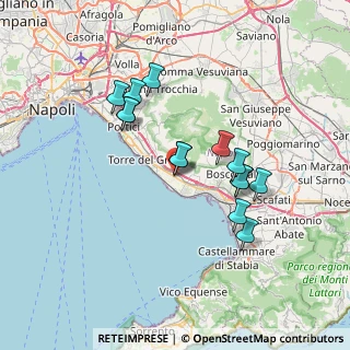 Mappa Via Cancello dei Monaci, 80059 Torre del Greco NA, Italia (6.70643)