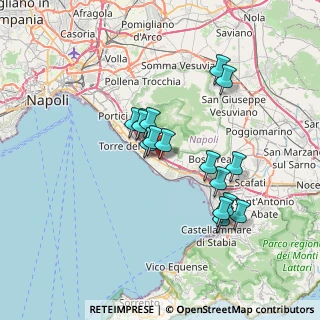 Mappa Via Cancello dei Monaci, 80059 Torre del Greco NA, Italia (6.48875)