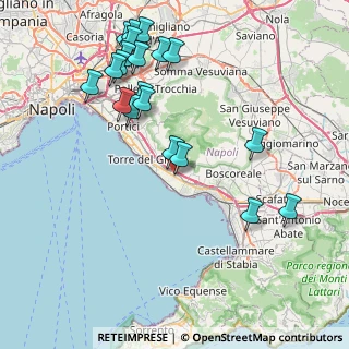 Mappa Via Cancello dei Monaci, 80059 Torre del Greco NA, Italia (9.7985)
