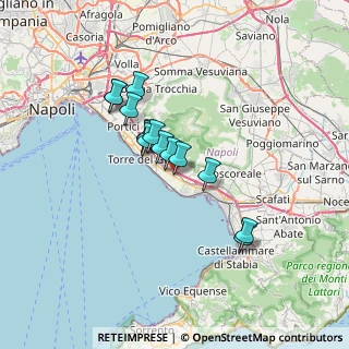 Mappa Via Cancello dei Monaci, 80059 Torre del Greco NA, Italia (5.62214)