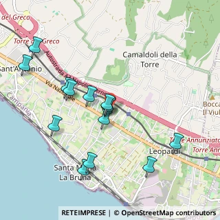 Mappa Via Cancello dei Monaci, 80059 Torre del Greco NA, Italia (1.07714)