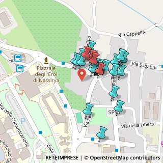 Mappa Via G. de Falco, 84084 Fisciano SA, Italia (0.09259)