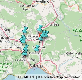 Mappa Via Le Selve, 84084 Fisciano SA, Italia (5.90091)