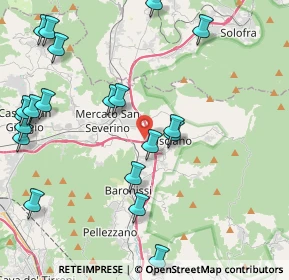 Mappa Via Le Selve, 84084 Fisciano SA, Italia (5.575)