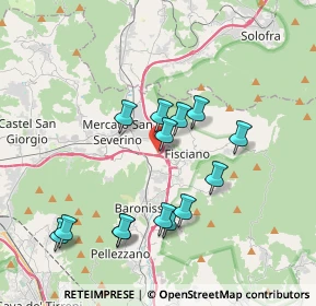 Mappa Via Le Selve, 84084 Fisciano SA, Italia (3.82643)