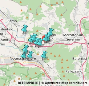 Mappa Via Cavalier Vincenzo d'Auria, 84083 Castel San Giorgio SA, Italia (2.6675)
