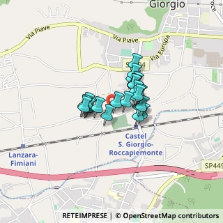 Mappa Via Cavalier Vincenzo d'Auria, 84083 Castel San Giorgio SA, Italia (0.26897)