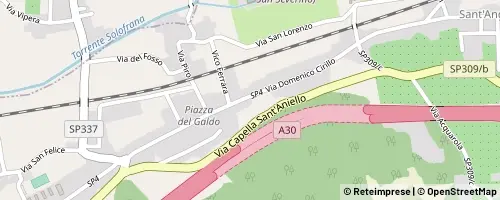 Mappa Mercato San Severino