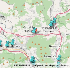Mappa SP 4, 84085 Mercato San Severino SA, Italia (6.46417)