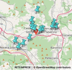 Mappa SP 4, 84085 Mercato San Severino SA, Italia (3.155)