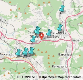 Mappa SP 4, 84085 Mercato San Severino SA, Italia (3.70909)
