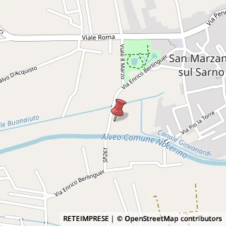 Mappa Via E. Berlinguer, 81, 84010 San Marzano sul Sarno, Salerno (Campania)
