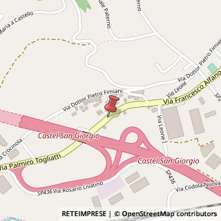 Mappa Via Palmiro Togliatti, 265, 84083 Castel San Giorgio, Salerno (Campania)