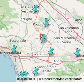 Mappa Via Berardinetti, 84018 Scafati SA, Italia (6.29545)