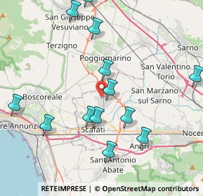 Mappa Via Berardinetti, 84018 Scafati SA, Italia (5.00929)