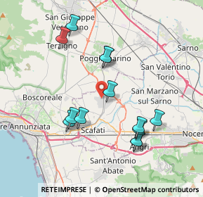 Mappa Via Berardinetti, 84018 Scafati SA, Italia (3.98231)