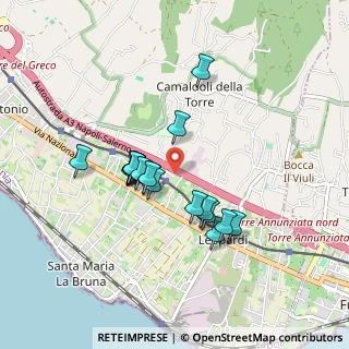 Mappa A3 Napoli - Reggio Calabria, 80059 Torre del Greco NA, Italia (0.7585)