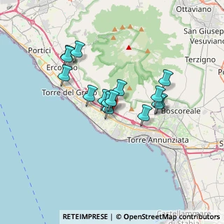 Mappa A3 Napoli - Reggio Calabria, 80059 Torre del Greco NA, Italia (2.94867)