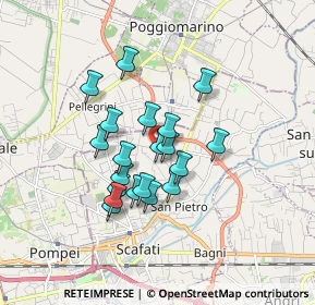 Mappa Via Berardinetti I, 84018 Scafati SA, Italia (1.421)