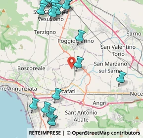 Mappa Via Berardinetti I, 84018 Scafati SA, Italia (6.3295)