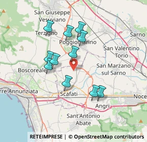 Mappa Via Berardinetti I, 84018 Scafati SA, Italia (3.26909)