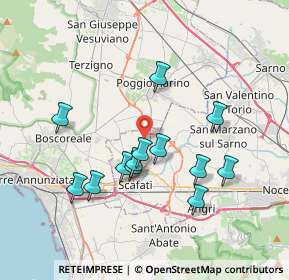 Mappa Via Berardinetti I, 84018 Scafati SA, Italia (3.69692)