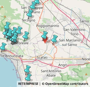 Mappa Via Berardinetti I, 84018 Scafati SA, Italia (6.0255)