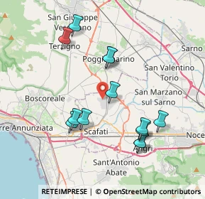 Mappa Via Berardinetti I, 84018 Scafati SA, Italia (3.99462)