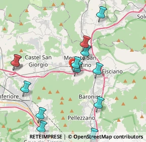 Mappa Piazza San Marco, 84085 Mercato San Severino SA, Italia (4.89769)