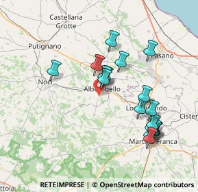 Mappa C.da Muscio, 70011 Alberobello BA, Italia (7.97)