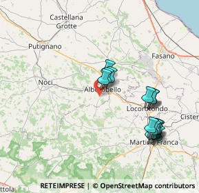 Mappa C.da Muscio, 70011 Alberobello BA, Italia (8.31188)