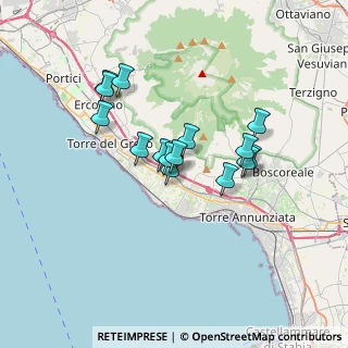 Mappa VIA GIOVANNI XXIII - TRAV. CHIUMERA, 80059 TORRE DEL GRECO NA, Italia (2.93533)