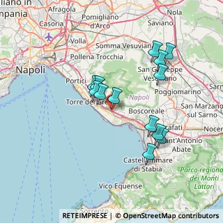 Mappa VIA GIOVANNI XXIII - TRAV. CHIUMERA, 80059 TORRE DEL GRECO NA, Italia (7.08923)
