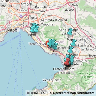 Mappa VIA GIOVANNI XXIII - TRAV. CHIUMERA, 80059 TORRE DEL GRECO NA, Italia (7.801)