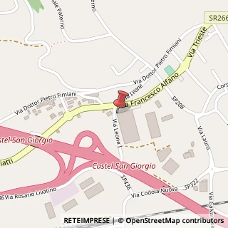 Mappa Via Fiume, 92, 84132 Castel San Giorgio, Salerno (Campania)