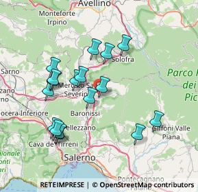 Mappa SP 91, 84084 Fisciano SA (7.65882)