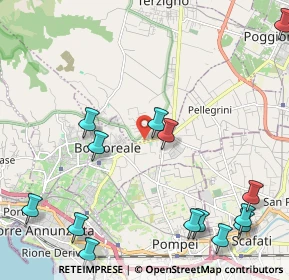Mappa Via Amati, 80041 Boscoreale NA, Italia (3.06857)