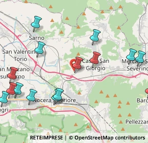 Mappa Via Paterno, 84083 Castel San Giorgio SA, Italia (5.736)