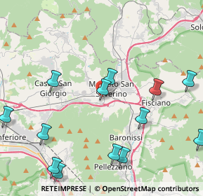 Mappa Via Marco Polo, 84085 Mercato San Severino SA, Italia (5.56154)