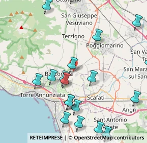 Mappa 80040 Boscoreale NA, Italia (5.5805)